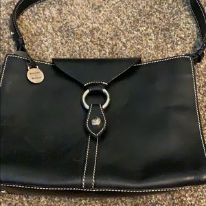 Dooney and Bourke black leather bag